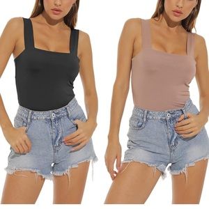 Basic Square Neck Tanks